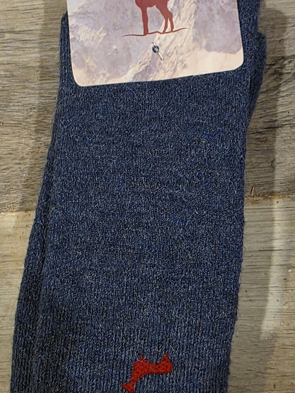 Everest Baby Alpaca Socks - Medium - Navy Blue - Made in USA